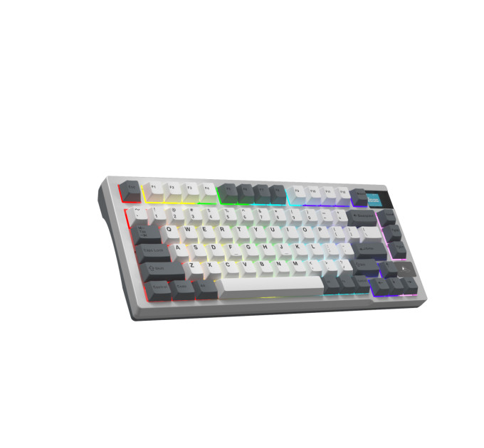 Motospeed Клавиатура беспроводная Motospeed Darmoshark K8 Gateron Silver Pro White-Gray (dmk8wgspro)