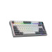 Motospeed Клавиатура беспроводная Motospeed Darmoshark K8 Gateron Silver Pro White-Gray (dmk8wgspro)