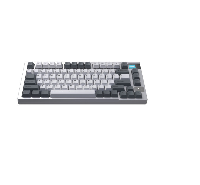 Motospeed Клавиатура беспроводная Motospeed Darmoshark K8 Gateron Silver Pro White-Gray (dmk8wgspro)