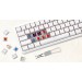 Motospeed Клавиатура беспроводная Motospeed SK66 Gateron Red Hot Swap White (mtsk66wmr)