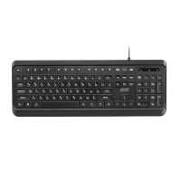 Клавиатура 2E KS120 White Backlight EN/UK Black (2E-KS120UB_UA)