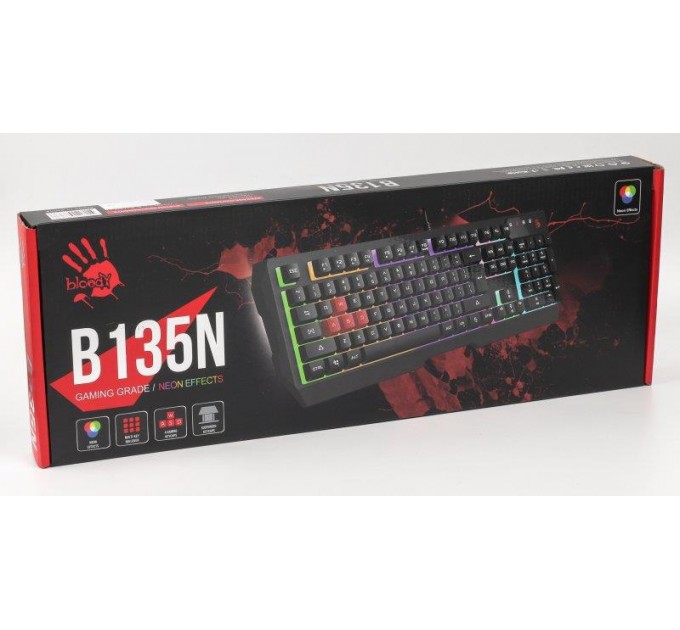 A4Tech Клавиатура A4Tech Bloody B135N Black USB