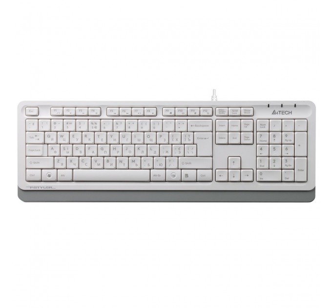 A4Tech Клавиатура A4Tech FK10 Ukr White