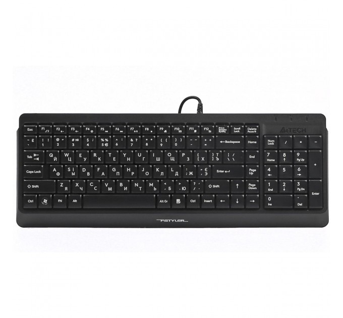 A4Tech Клавіатура A4Tech Fstyler FK15 Ukr Black