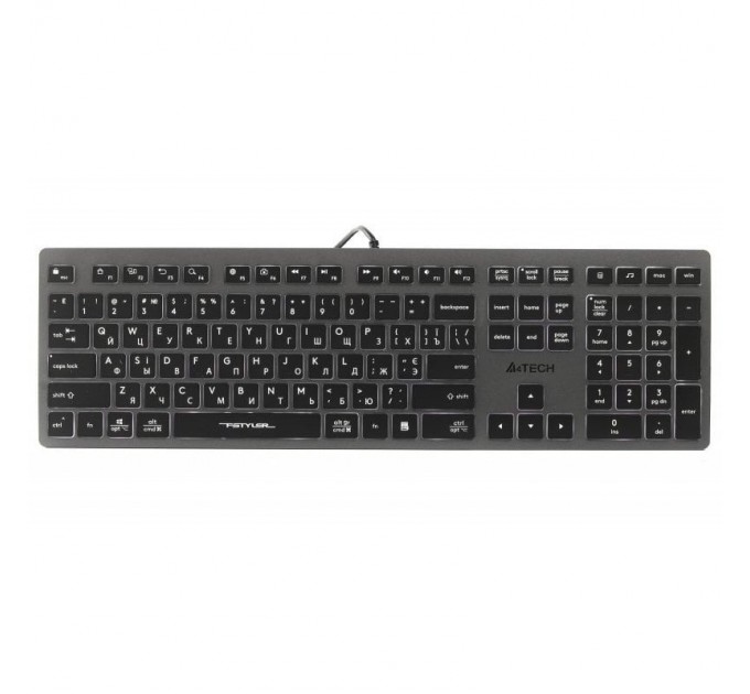 A4Tech Клавиатура A4Tech Fstyler FX60 White Neon backlit