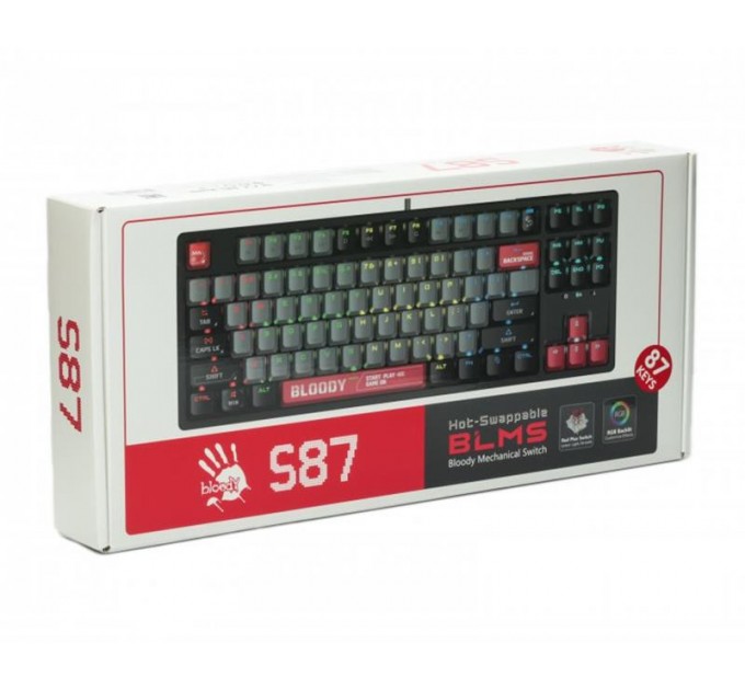 Клавиатура A4Tech S87 Bloody Energy Red