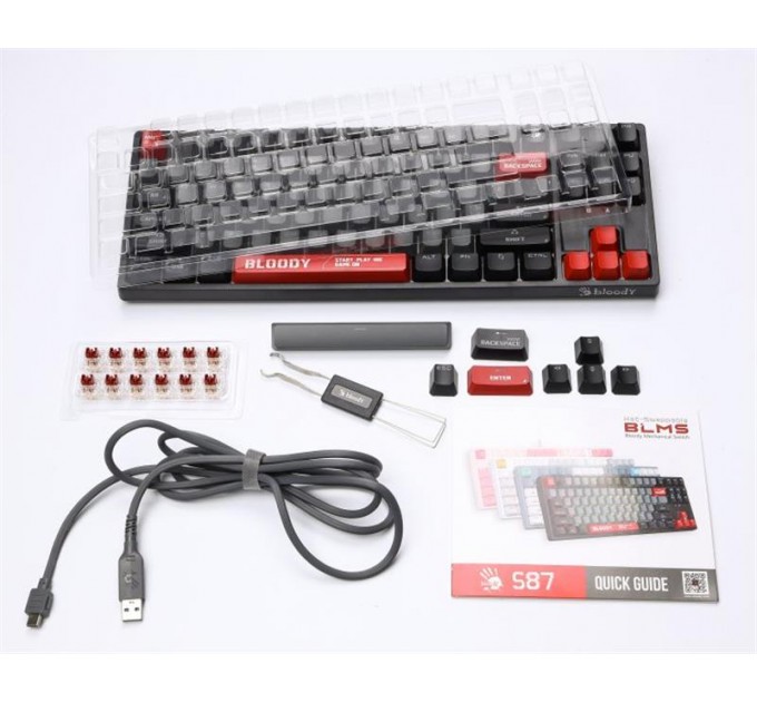 Клавиатура A4Tech S87 Bloody Energy Red