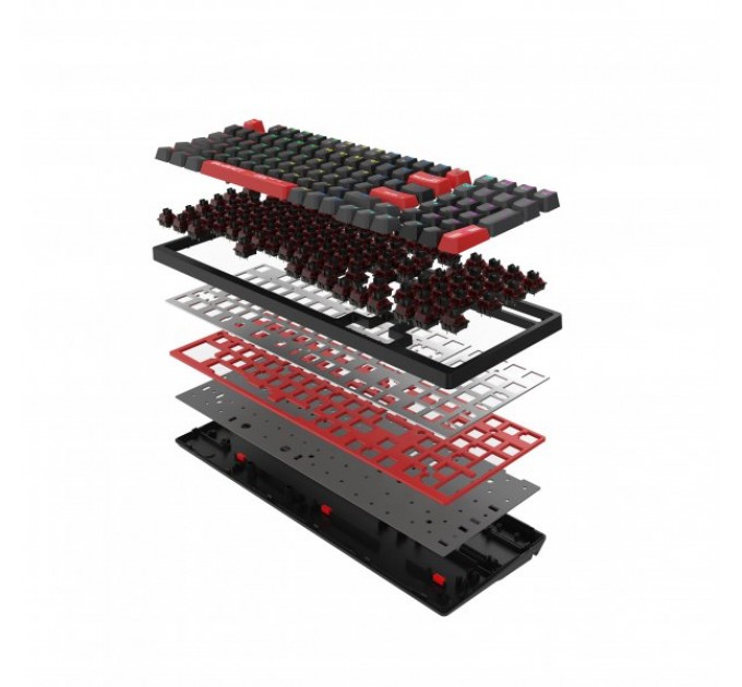 A4Tech Клавиатура A4Tech S98 Bloody Red