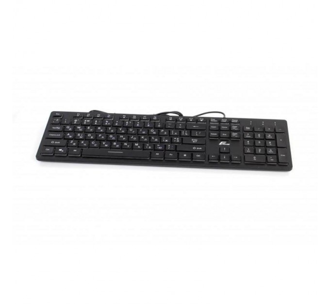 Frime Клавіатура Frime Moonfox 3Color Ukr Black (FLK18210)