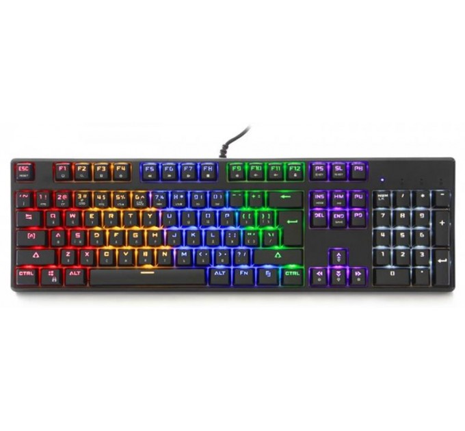 Motospeed Клавиатура Motospeed CK107 Outemu Red RGB Black (mtk96mr)