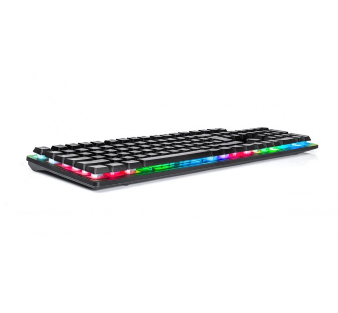 REAL-EL Клавіатура REAL-EL Comfort 7011 Backlit Ukr Black
