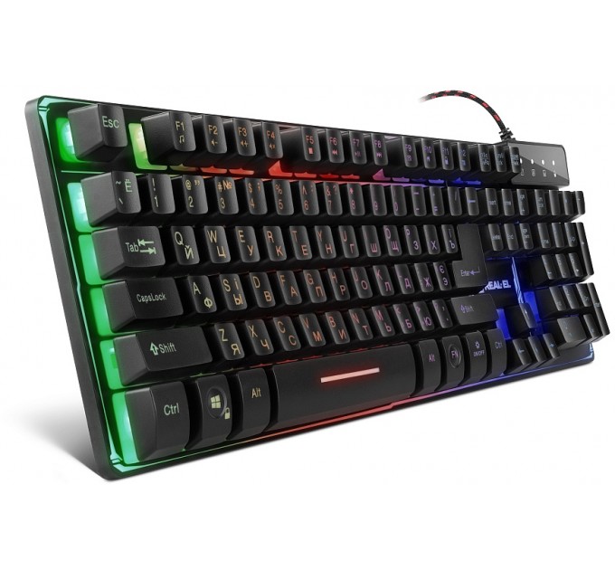 REAL-EL Клавіатура REAL-EL Gaming 8700 Black