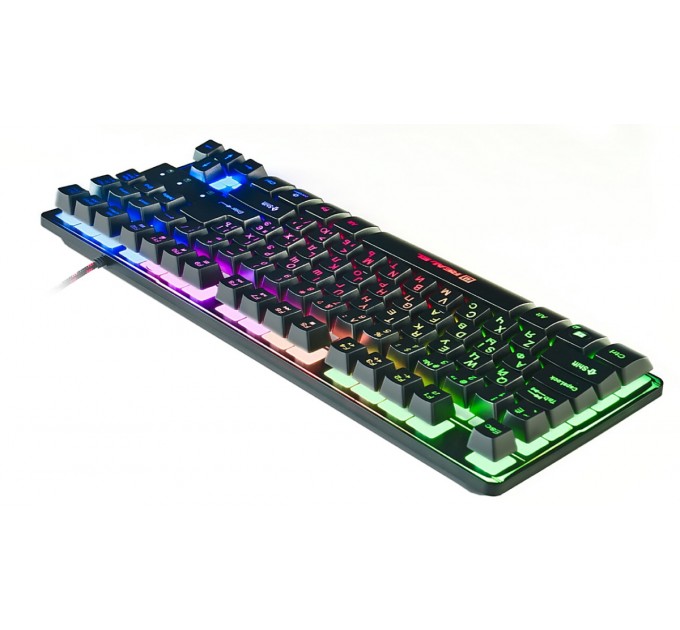 REAL-EL Клавіатура REAL-EL Gaming 8710 TKL Backlit Ukr Black