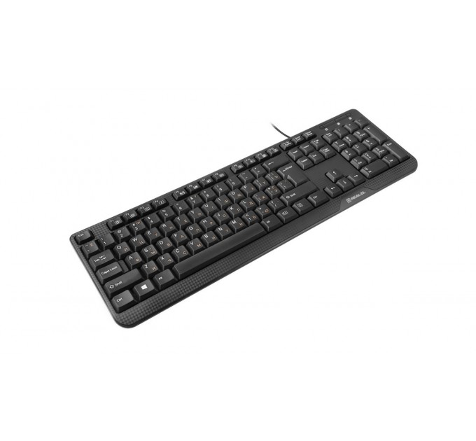 REAL-EL Клавиатура REAL-EL Standard 500 Ukr Black