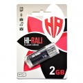 Hi-Rali Флеш-накопитель USB 2GB Hi-Rali Corsair Series Black (HI-2GBCORBK)