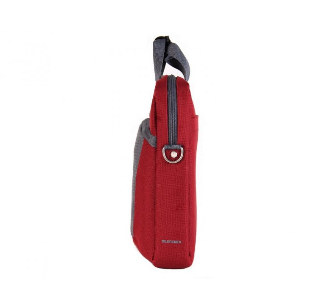 Sumdex Сумка для ноутбука Sumdex PON-318RD 16" Red/Grey