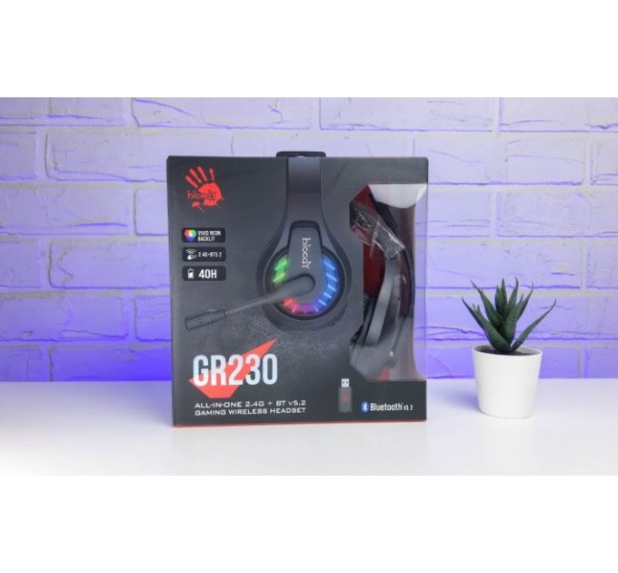 Bluetooth-гарнитура A4Tech Bloody GR230  Black