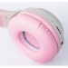 HOCO Bluetooth-гарнитура Hoco W27 Cat Ear Grey/Pink (W27GP)