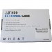 Dynamode Кишеня зовнішня Dynamode 2.5" SATA HDD/SSD USB 3.0 Transparent (DM-CAD-25316)