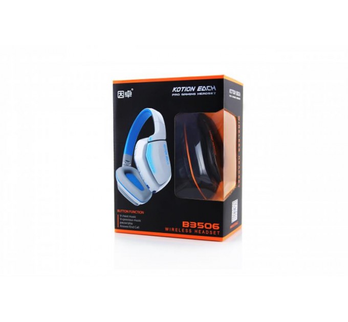 Kotion Bluetooth-гарнитура Kotion EACH B3506 Black/Orange (ktb3506bt)