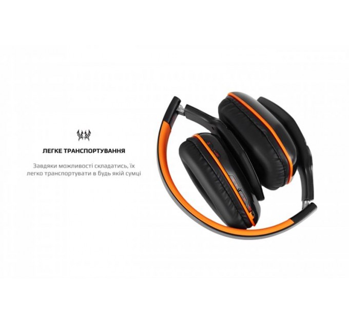 Kotion Bluetooth-гарнитура Kotion EACH B3506 Black/Orange (ktb3506bt)