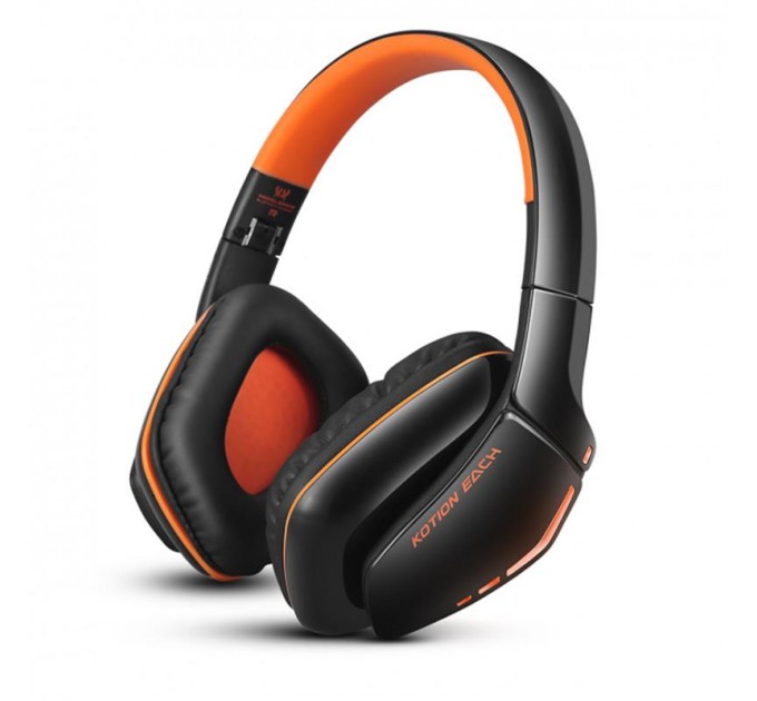 Kotion Bluetooth-гарнитура Kotion EACH B3506 Black/Orange (ktb3506bt)