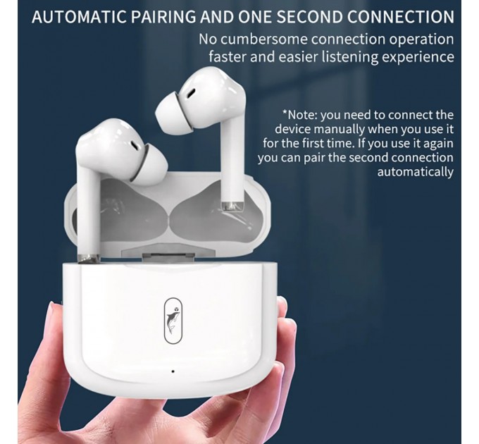 SkyDolphin Bluetooth-гарнитура SkyDolphin TWS SL24 White (BTE-000179)