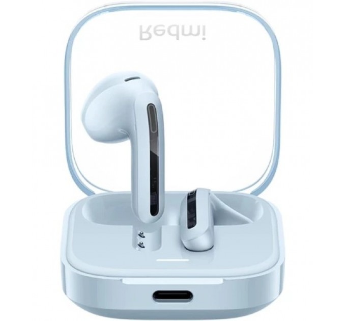 Xiaomi Bluetooth-гарнітура Xiaomi Redmi Buds 6 Active Transparent Blue (BHR8394GL)