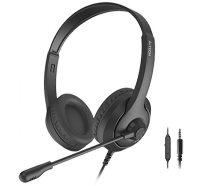 A4Tech Гарнитура A4Tech FH100i Stone Black