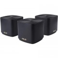 ASUS Маршрутизатор ASUS ZenWiFi XD4 3PK black AX1800 1xGE LAN 1x1GE WAN WPA3 OFDMA M (XD4-3PK-BLACK)