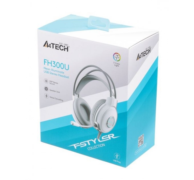 A4Tech Гарнитура A4Tech FH300U White