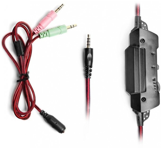 REAL-EL Гарнітура REAL-EL GDX-7600 Black/Red