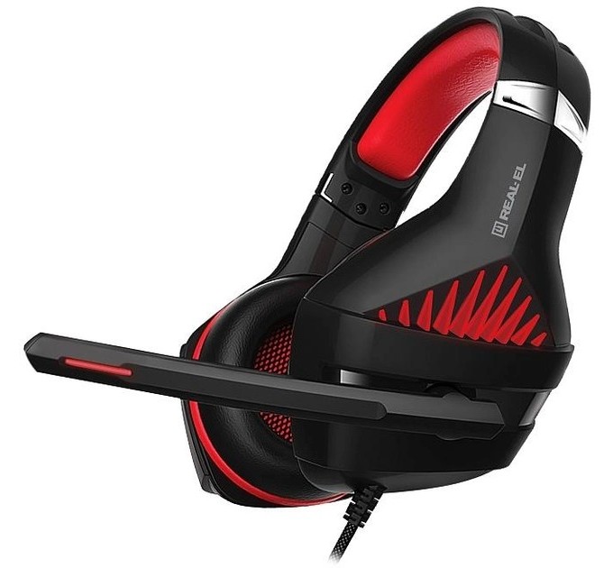 REAL-EL Гарнітура REAL-EL GDX-7600 Black/Red