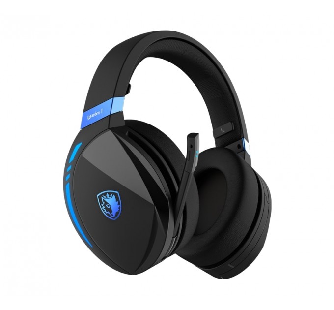 Sades Гарнитура Sades SA-201 Warden I Black/Blue (sa201bkb)