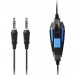 Sades Гарнитура Sades SA-701 Black/Blue (sa701blj)
