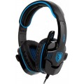 Sades Гарнитура Sades SA-708GT Black/Blue (sa708blj)