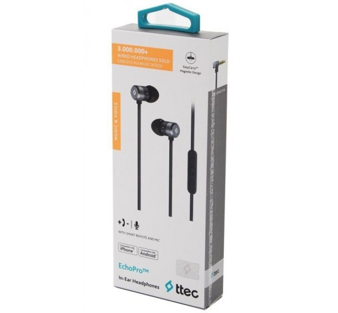 Ttec Гарнитура Ttec EchoPro Space Gray (2KM111S)