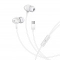 Piko Гарнитура Piko EP-103BKM Type-C White (1283126590283)