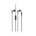 SkyDolphin Гарнитура SkyDolphin SR28 Metal with mic Golden (HF-000472)