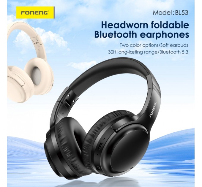 Foneng Наушники Foneng Neckband Sport (BL53-BL)