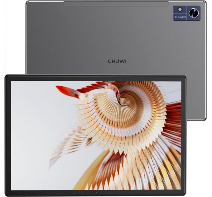 Chuwi Планшет Chuwi Hi10 XPro 4G Dual Sim Grey (CWI559/CW-112424) с клавиатурой; 10.1" (1280 x 800) IPS / Unisoc Tiger T606 / ОЗУ 4 ГБ / 128 ГБ встроенной + microSD до 512 ГБ / камера 8 Мп + 5 Мп / Wi-Fi, Bluetooth / 4G (LTE) / GPS / Android 13.0 / 2