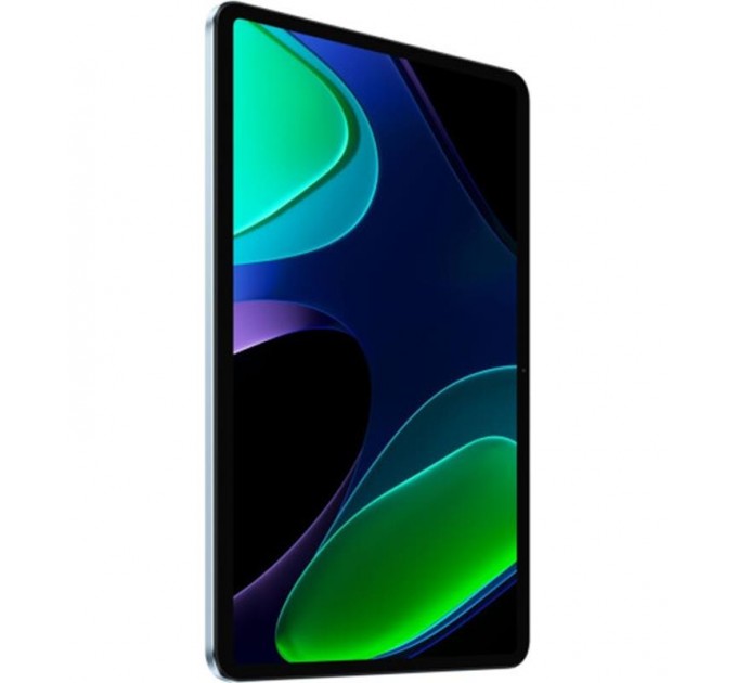 Xiaomi_ Планшет Xiaomi Pad 6 6/128GB Blue EU_; 11" (2880x1800) IPS / Qualcomm Snapdragon 870 / ОЗУ 6 ГБ / 128 ГБ встроенная / камера 13 Мп + 8 Мп / Wi-Fi, Bluetooth / ОС Android 13.0 / 254 x 165.2 x 6.5 мм, 490 г / 8840 мАч / голубой