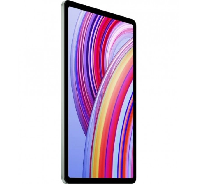 Xiaomi_ Планшет Xiaomi Redmi Pad Pro 8/256GB Mint Green; 12.1" (2560x1600) IPS / Qualcomm Snapdragon 7s Gen 2 / ОЗУ 8 ГБ / 256 ГБ встроенная + microSD до 1 ТБ / камера 8 Мп + 8 Мп / Wi-Fi, Bluetooth / ОС Android 14.0 / 280x181.9x7.5 мм, 571 г / 10000