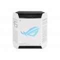 ASUS Wi-Fi Mesh система Asus ROG Rapture GT6 1pk White (90IG07F0-MU9A30) (WiFi6, AX10000, Broadcom, 1x2.5GE WAN, 3xGE LAN, 1xUSB 3.2, AiMesh, антенны: 9)