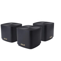 Wi-Fi Mesh система Asus ZenWiFi XD4 Plus 3pk Black (90IG07M0-MO3C50) (WiFi6, AX1800, 1xGE WAN/LAN, 1xGE LAN, AiMesh, антенны: 2)