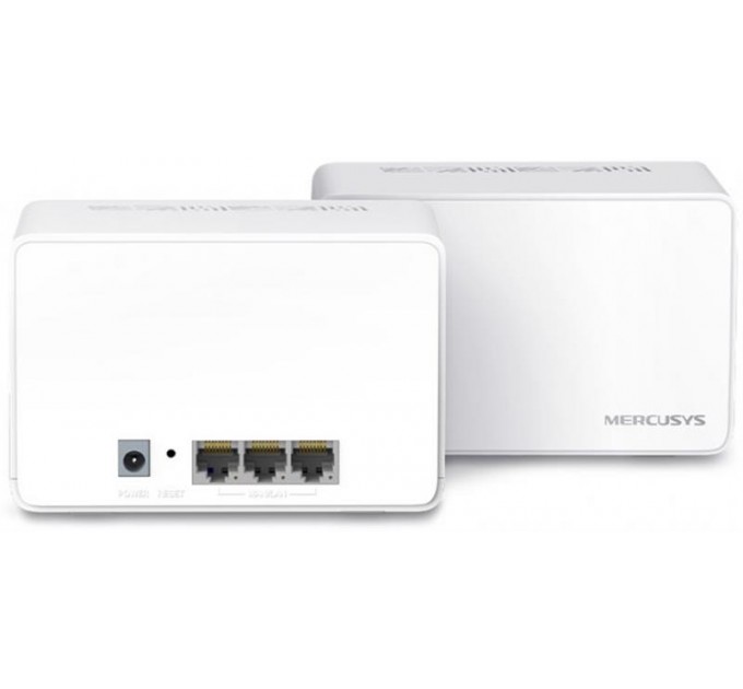 Mercusys WiFi Mesh система Mercusys Halo H80X 2-pack (AX3000, 3хGE WAN/LAN, Beamforming, MU-MIMO, OFDMA)
