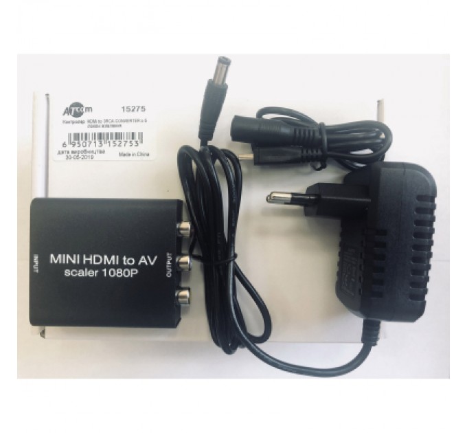 Atcom Конвертор Atcom HDMI to 3RCA CONVERTER + power adapter (15275)