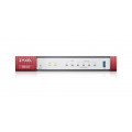 ZyXel Межсетевой экран ZYXEL USG FLEX 100 (USGFLEX100-EU0111F) (1xGE WAN, 4xGE LAN/DMZ, 1хUSB3.0, AP Controller (8/24), управление 24 AP)