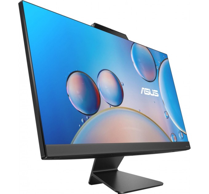 ASUS Моноблок Asus A3402WBAK-BPC038M (90PT03G3-M06RP0); 23.8" (1920х1080) IPS / Intel Core i3-1215U (1.2 - 4.4 ГГц) / RAM 8 ГБ / SSD 256 ГБ / Intel UHD Graphics / без ОП / LAN / Wi-Fi / Bluetooth / веб-камера / без ОС / черный / проводные клавиатура 