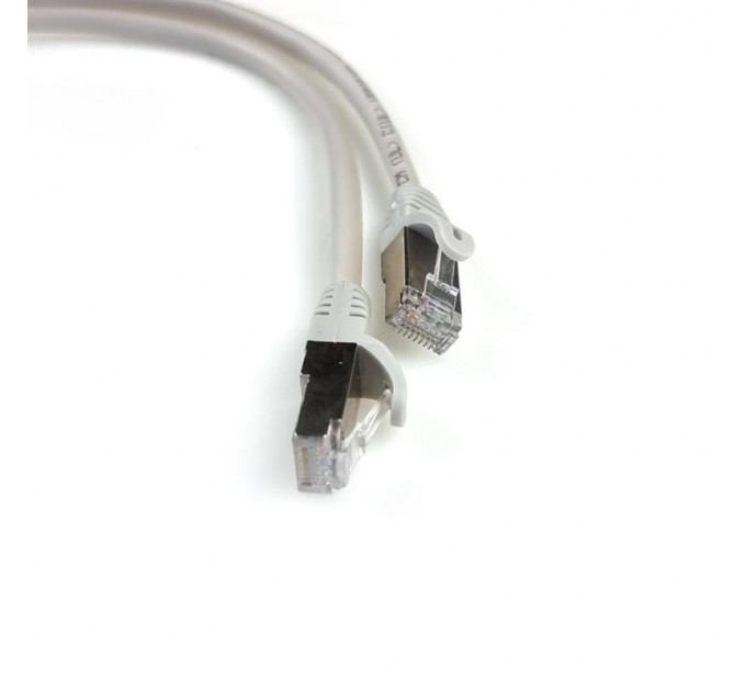 Eserver Патч-корд FTP EServer (FTP CORD-0.5M-GRY) RJ45, Cat.5e, 0.5 м, серый